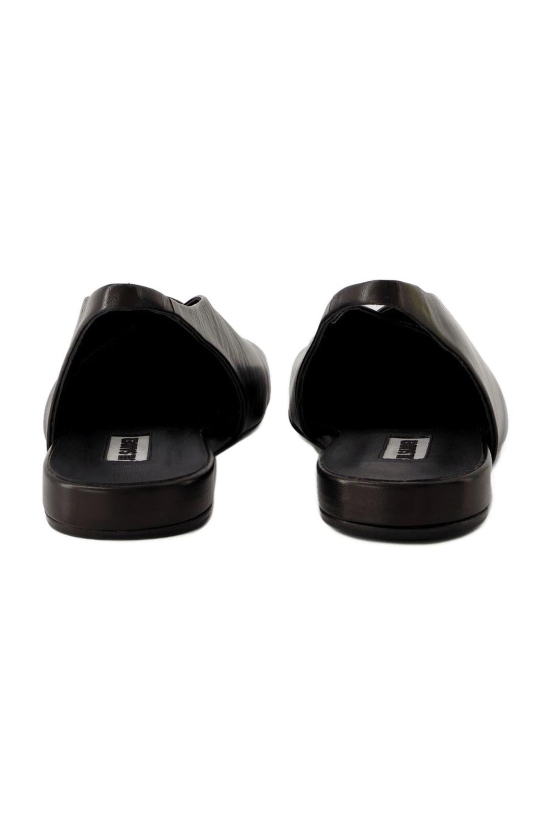 Ballettsandalen - Jil Sander - Leder - Schwarz