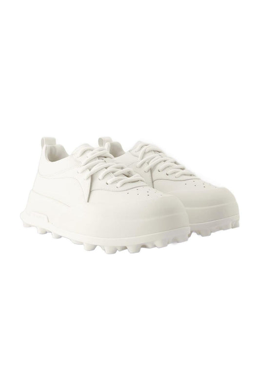 Sneakers Jil Sander - Leder - Porzellan