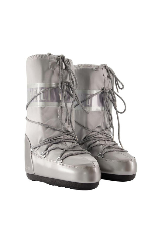 Stiefel Icon Glance - Moon Boot - Synthetik - Silber