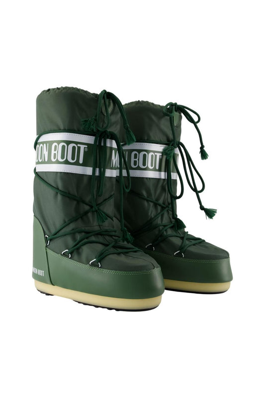 Stiefel Icon - Moon Boot - Synthetik - Grün