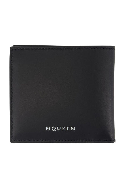 Bi Fold Cc Brieftasche - Alexander McQueen - Leder - Schwarz