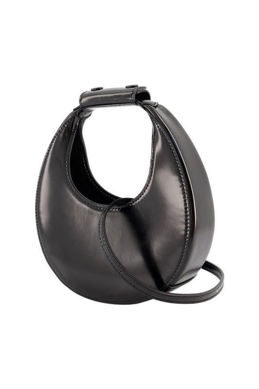 Good Night Moon Handtasche - Staud - Leder - Schwarz