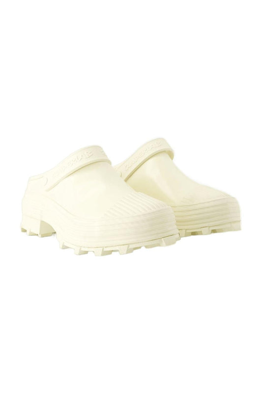 Traktori Pantoletten - Camper - Leder - Weiß