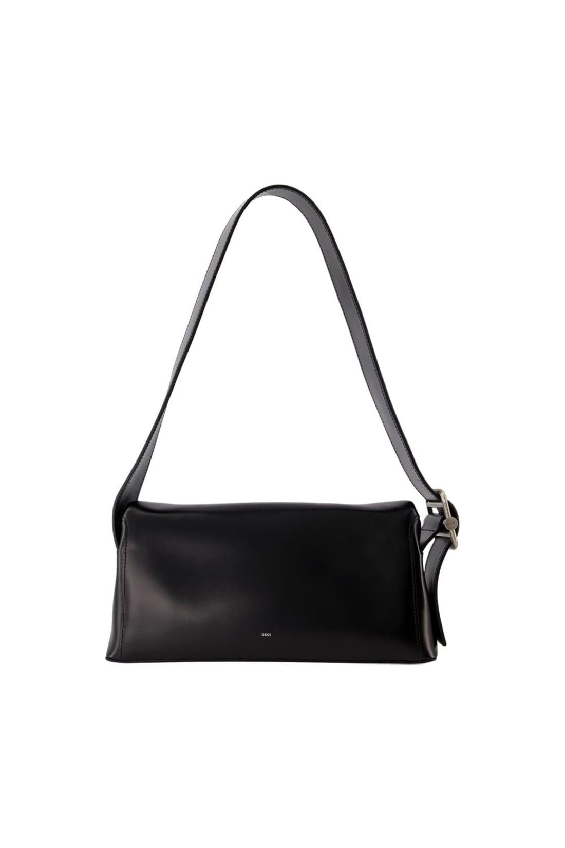 Hobo Folder Brot Tasche - Osoi - Leder - Schwarz