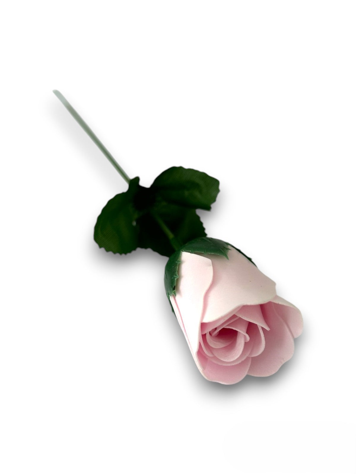 Baderose am Stiel » Seifenrose 4 g » Geschenkidee » Badekonfetti als Rose am Stiel