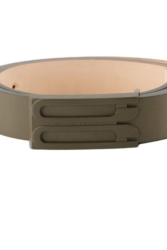 Tonal Regular Frame Gürtel - Victoria Beckham - Leder - Khaki