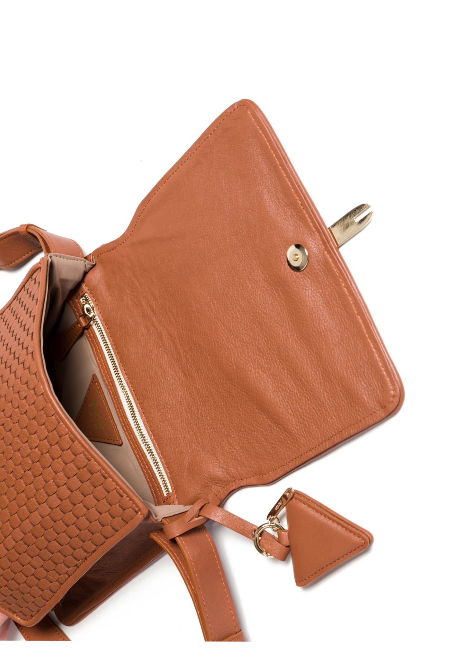 '77' Cross-body bag Brandy