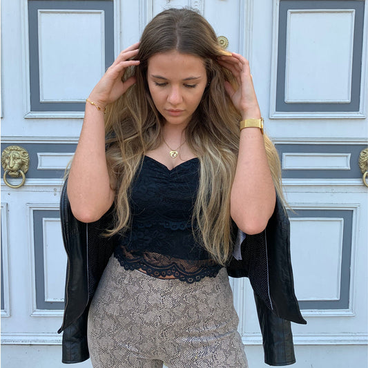 'LOVE THE WORLD' NECKLACE 18K GOLD PLATED