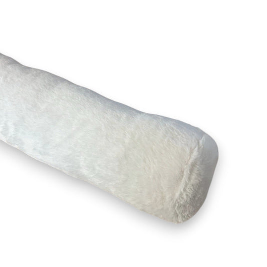 Zugluftstopper » Teddy Türwindstopper 15 x 90 cm » Tür Windschutz mit Endkappe