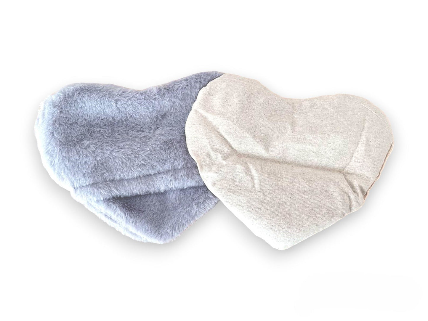 Lavendel Wärmekissen » Körnerkissen » Heizkissen für die Mikrowelle » Herzkissen 25 x 20 cm mit Lavendel Duft