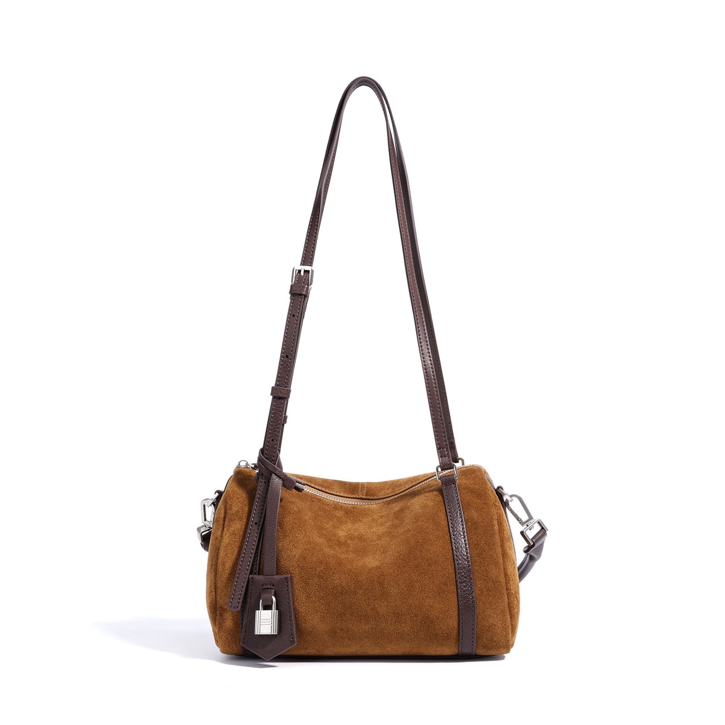 Retro Shoulder Top Layer Cattlehide Leather Crossbody Bag