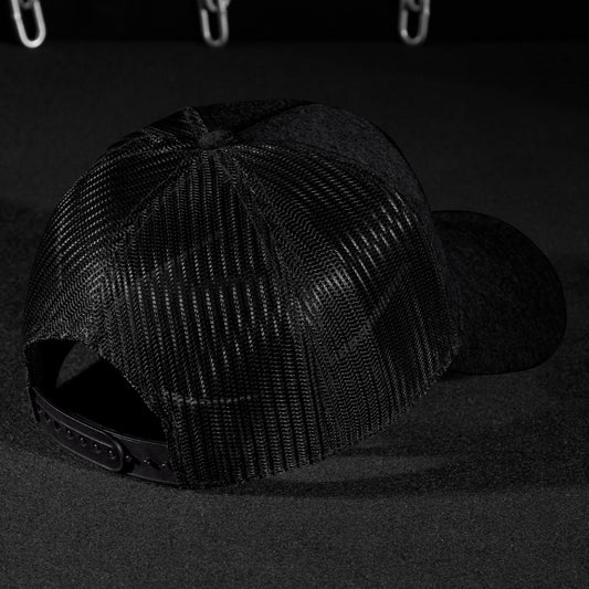 Trucker Basecap - Black & Black