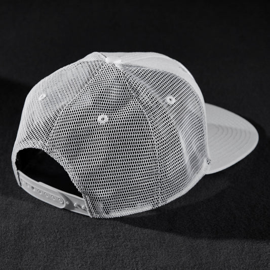 Trucker Cap - White & White