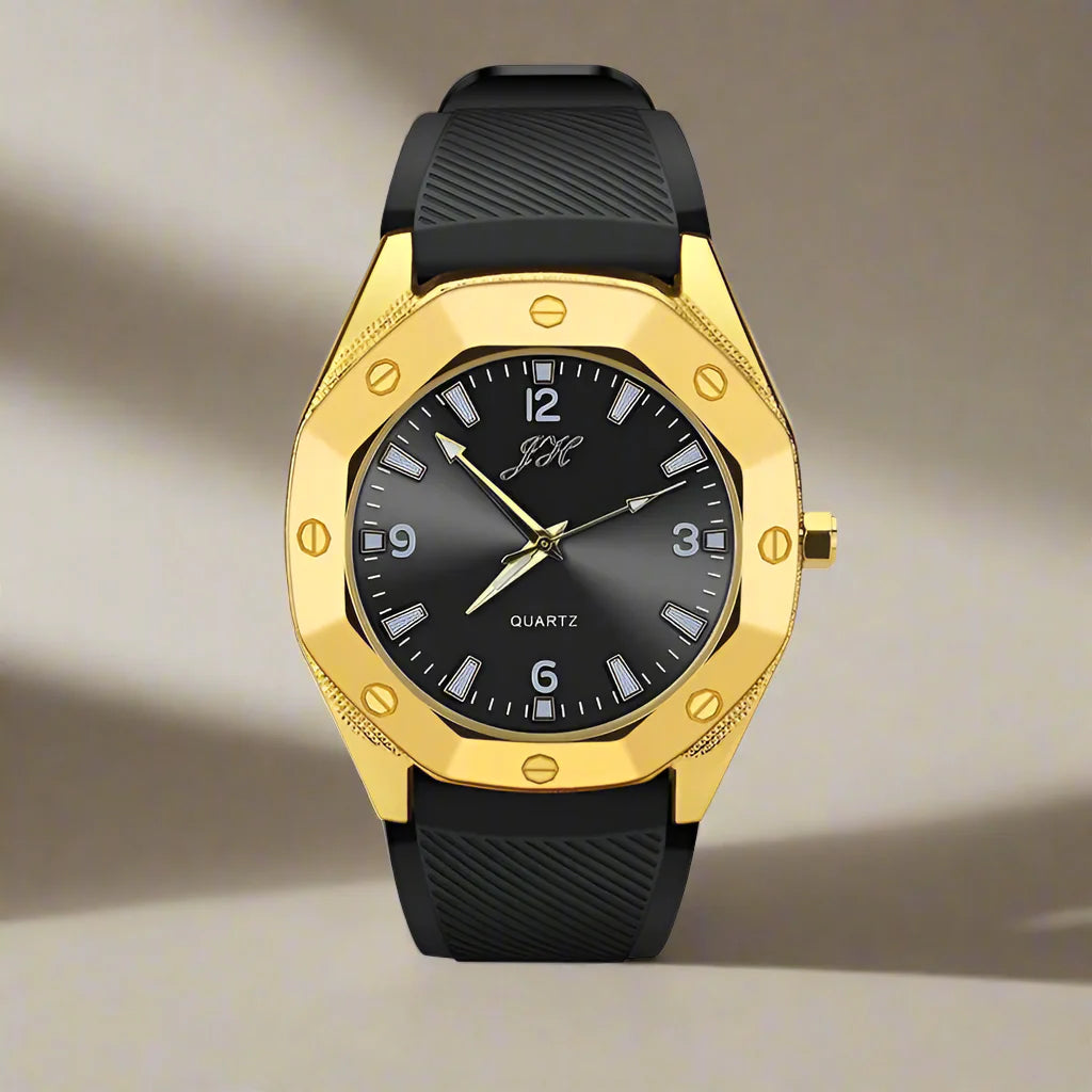 Luxury look with hidden USB Lighter watch,Stylish gift for smokers