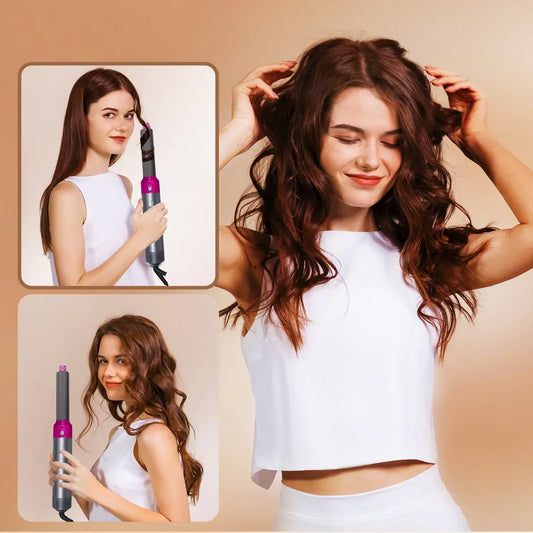 5 in 1 Hair set professional curling iron hair straightener styling