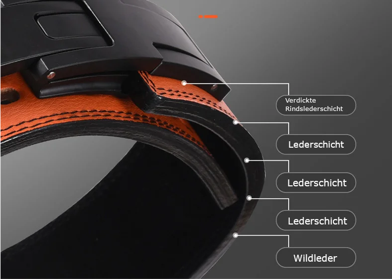 Ledergürtel Gewichthebergürtel - Anime