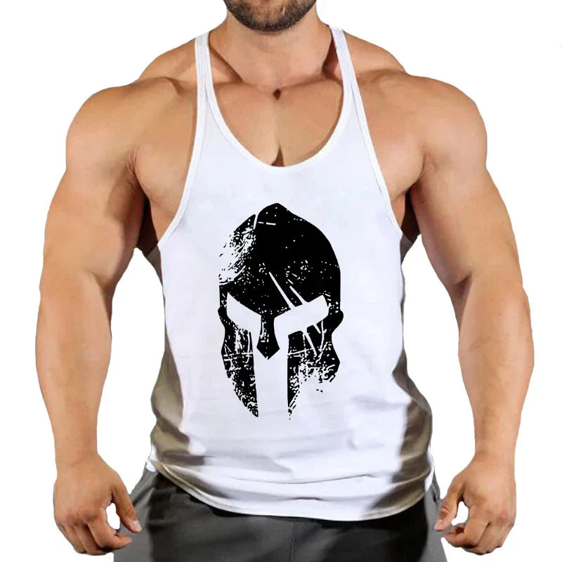 Men gym stringer tank – muscle workout vest for fitness