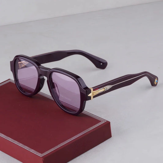 Jacques Marie Mage RED CLOUD Solid thick and old money type sunglasses