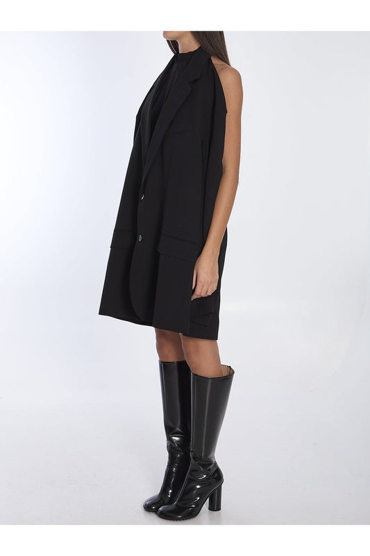 Suspended jacket dress