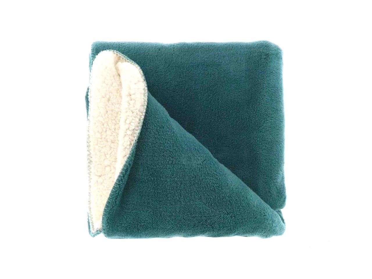 Kuscheldecke 130x180cm » Couchdecke Teddy-Stoff » Wohndecke "Tommie" mit Wendeoptik