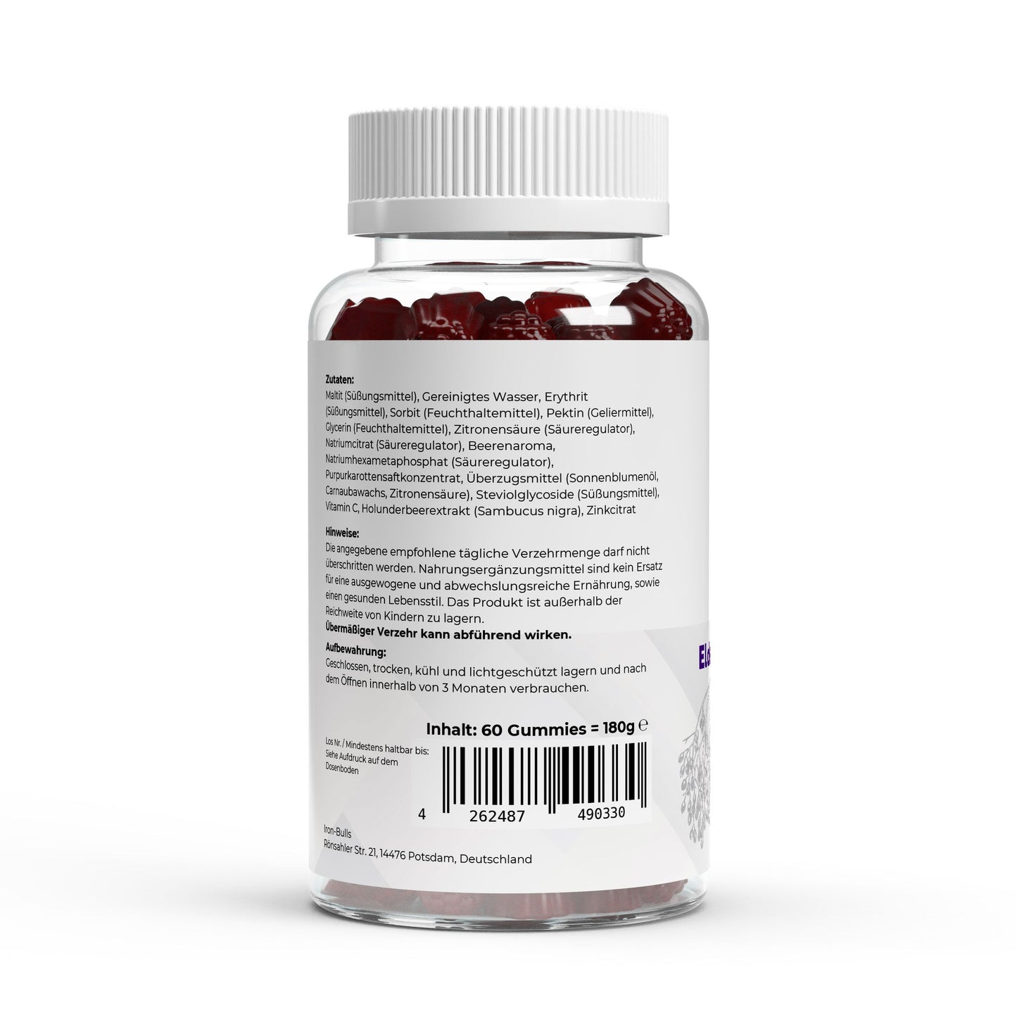 Elderberry + Vitamin C + Zink Gummies