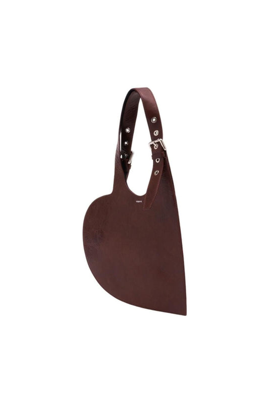 Belt Heart Tote Bag - Coperni - Leder - Braun - AXON