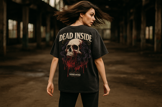 Dead Inside | Emotional Void Collection | Nebelmond Oversized Shirt