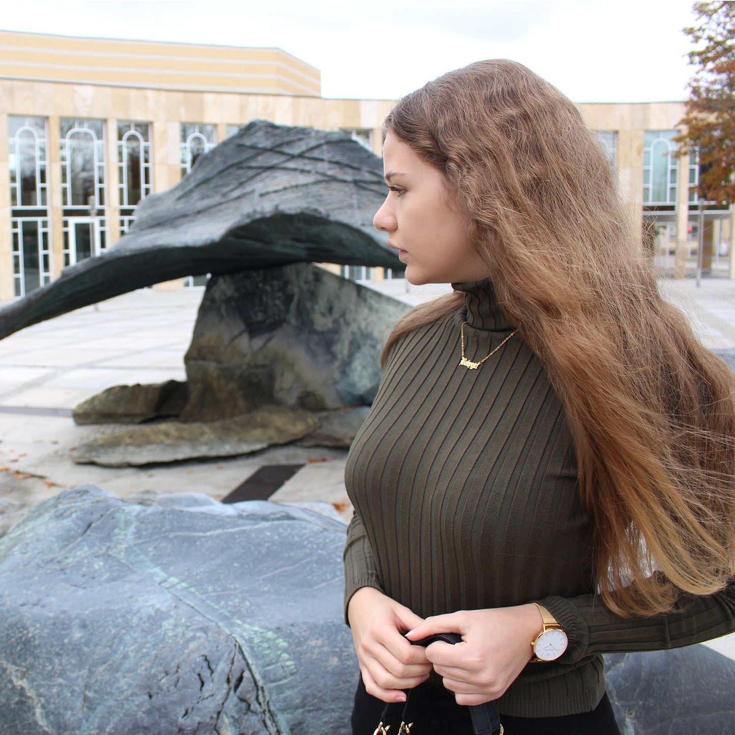 'BABYGIRL‘ NECKLACE 18K GOLD PLATED