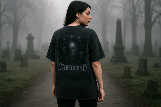 Whispers of the Abyss | Occult Spirituality Collection | Nebelmond Oversized Shirt