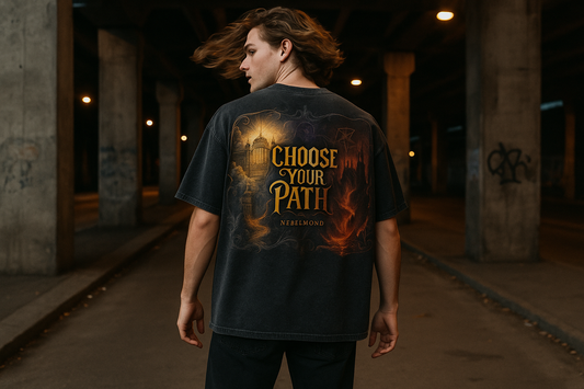 Heaven & Hell | Duality Collection | Nebelmond Oversized Shirt