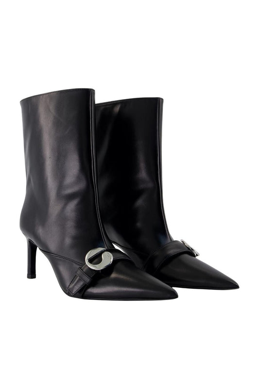 Heeled Belt Stiefeletten - Coperni - Leder - Schwarz - AXON