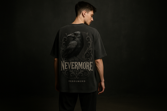Nevermore | Raven's Prophecy Collection | Nebelmond Oversized Shirt