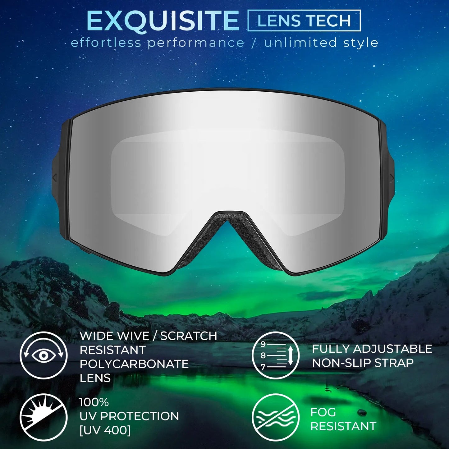 Mountain Apex - Silver Lens - AXON