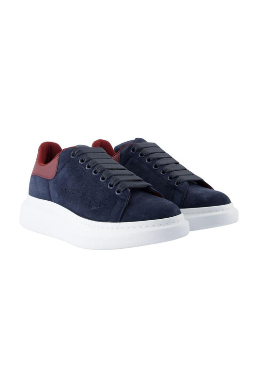 Oversized Sneakers - Alexander Mcqueen - Leder - Grau - AXON