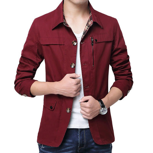Slim thin jacket jacket men - AXON