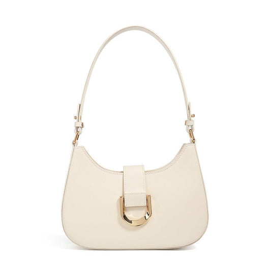 Special - interest Design High - grade Cowhide Baguette Bag - AXON