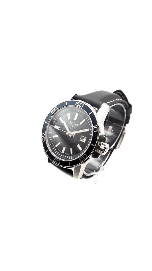 Tissot Supersport Gent T125.610.16.041.00 Herrenuhr 44 mm Edelstahl Neu OVP - AXON