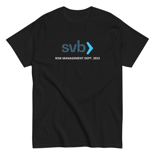 svb - RISK MANAGEMENT DEPT. 2023 T-Shirt