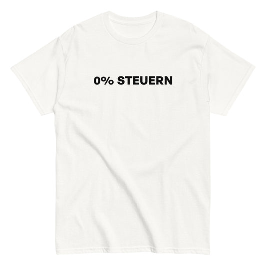 0% STEUERN T-Shirt