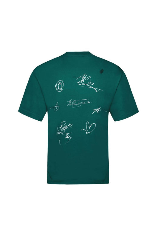 T-Shirt - Ader Error - Baumwolle - Grün