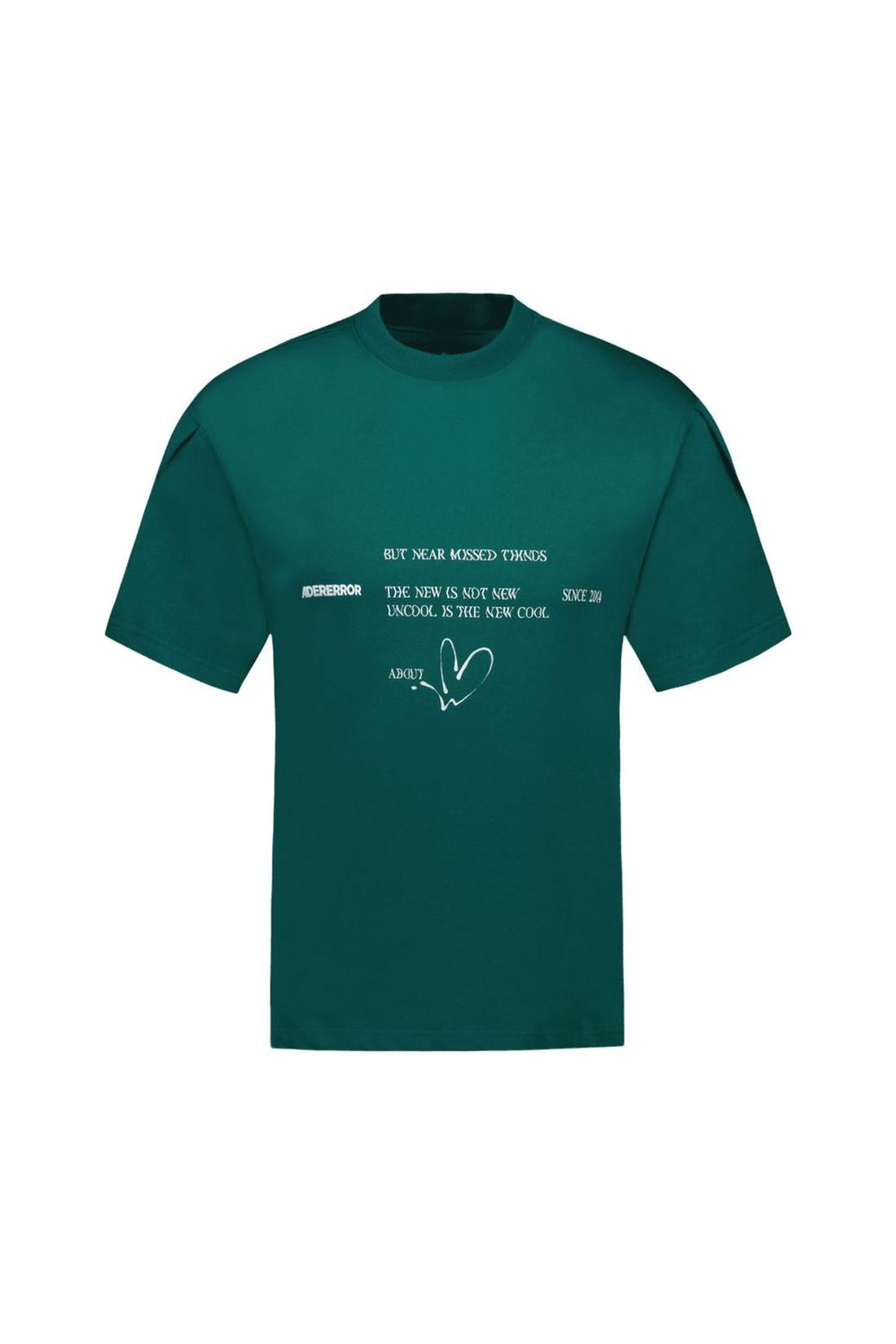 T-Shirt - Ader Error - Baumwolle - Grün