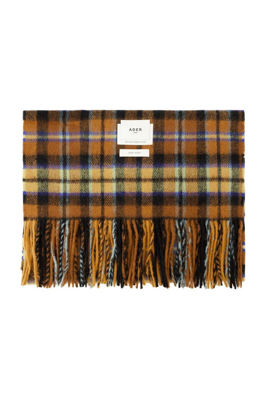 Tartan-Schal - Ader Error - Wolle - Braun