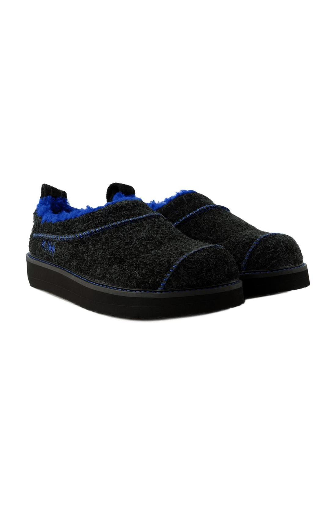 Slip On Pantoletten - Ader Error - Leder - Schwarz