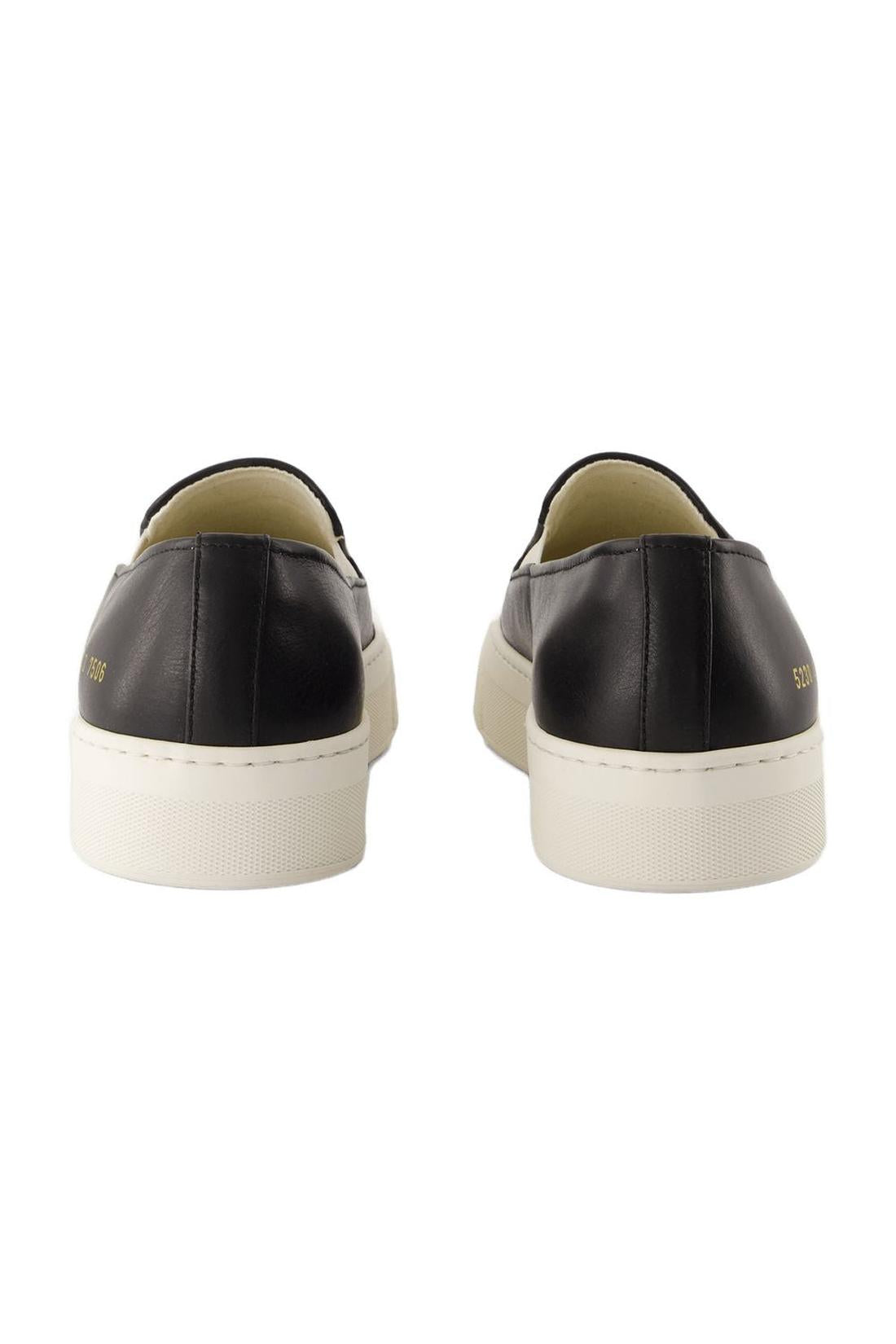Slip On In Leather Sneakers - COMMON PROJECTS - Leder - Schwarz