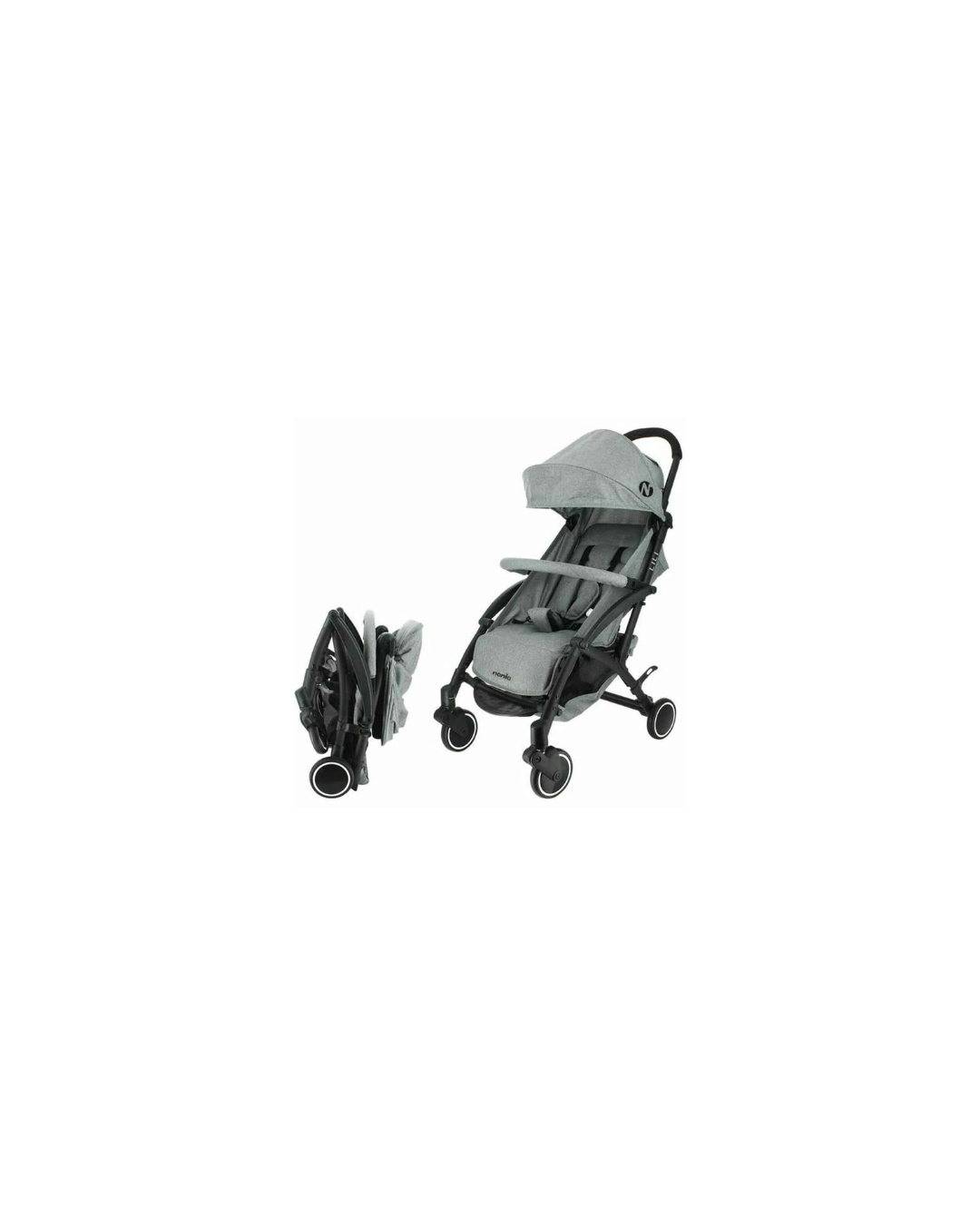 Kinderwagen Nania Lili Grau