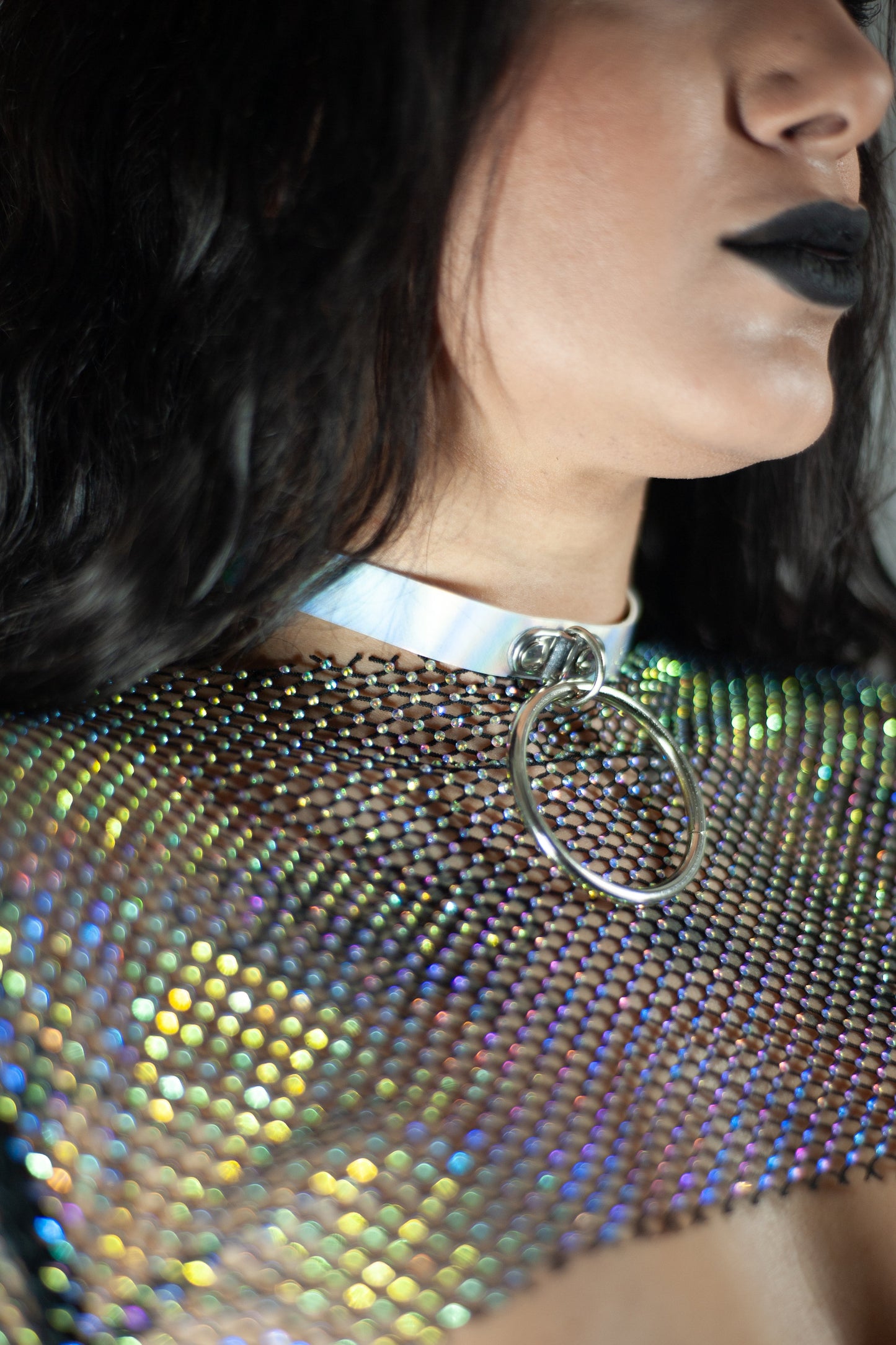 Holographic O-Ring Collar