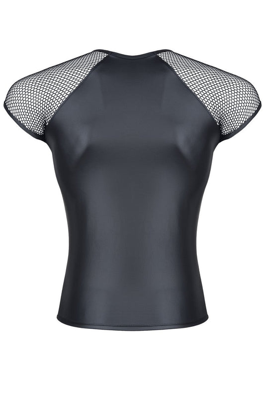 Black Net T-Shirt