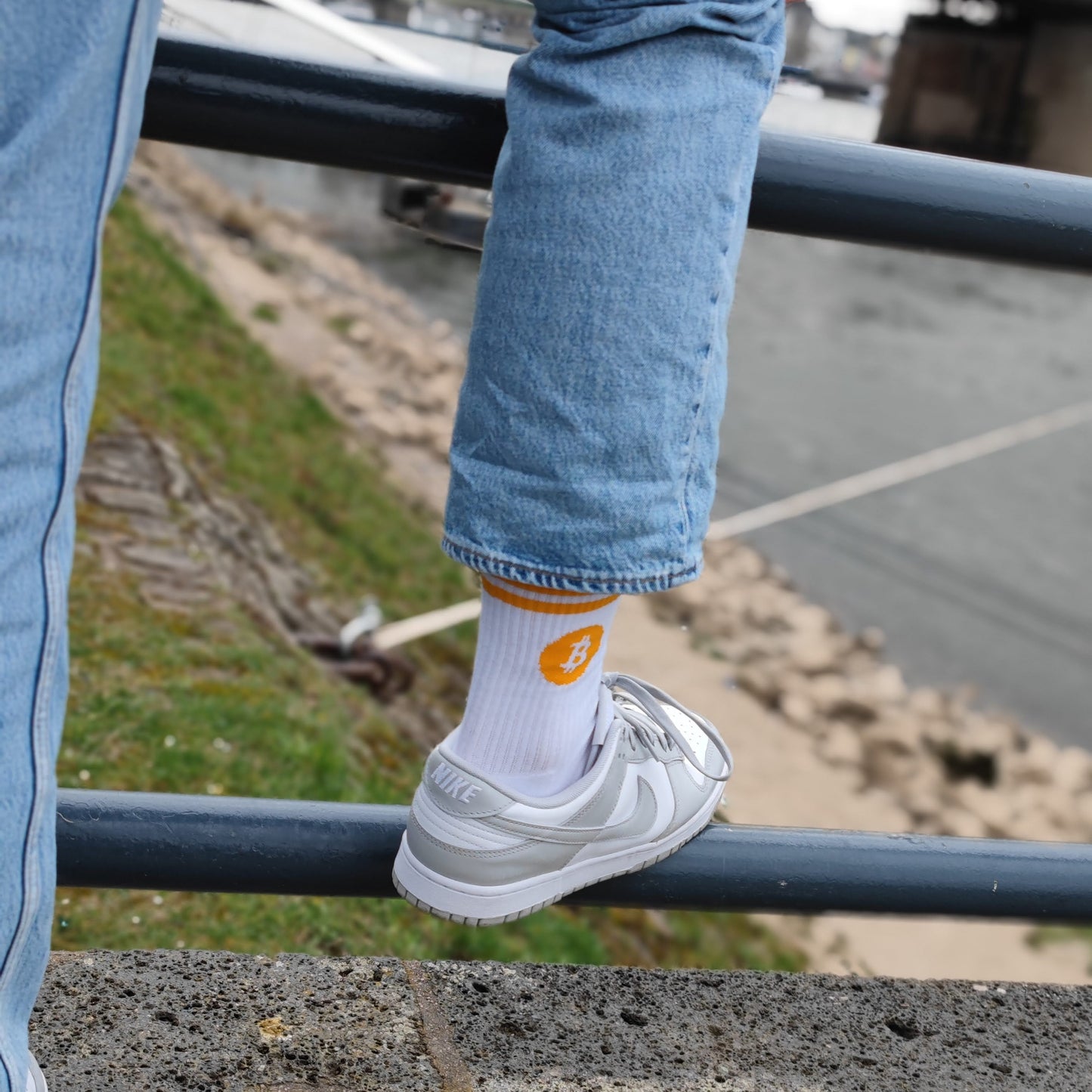 Bitcoin Socken - made in Portugal