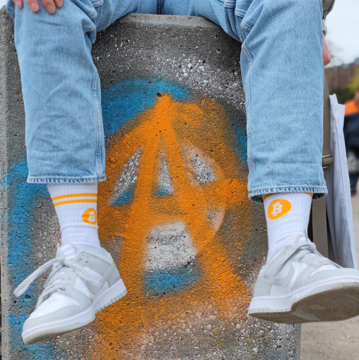 Bitcoin Socken - made in Portugal