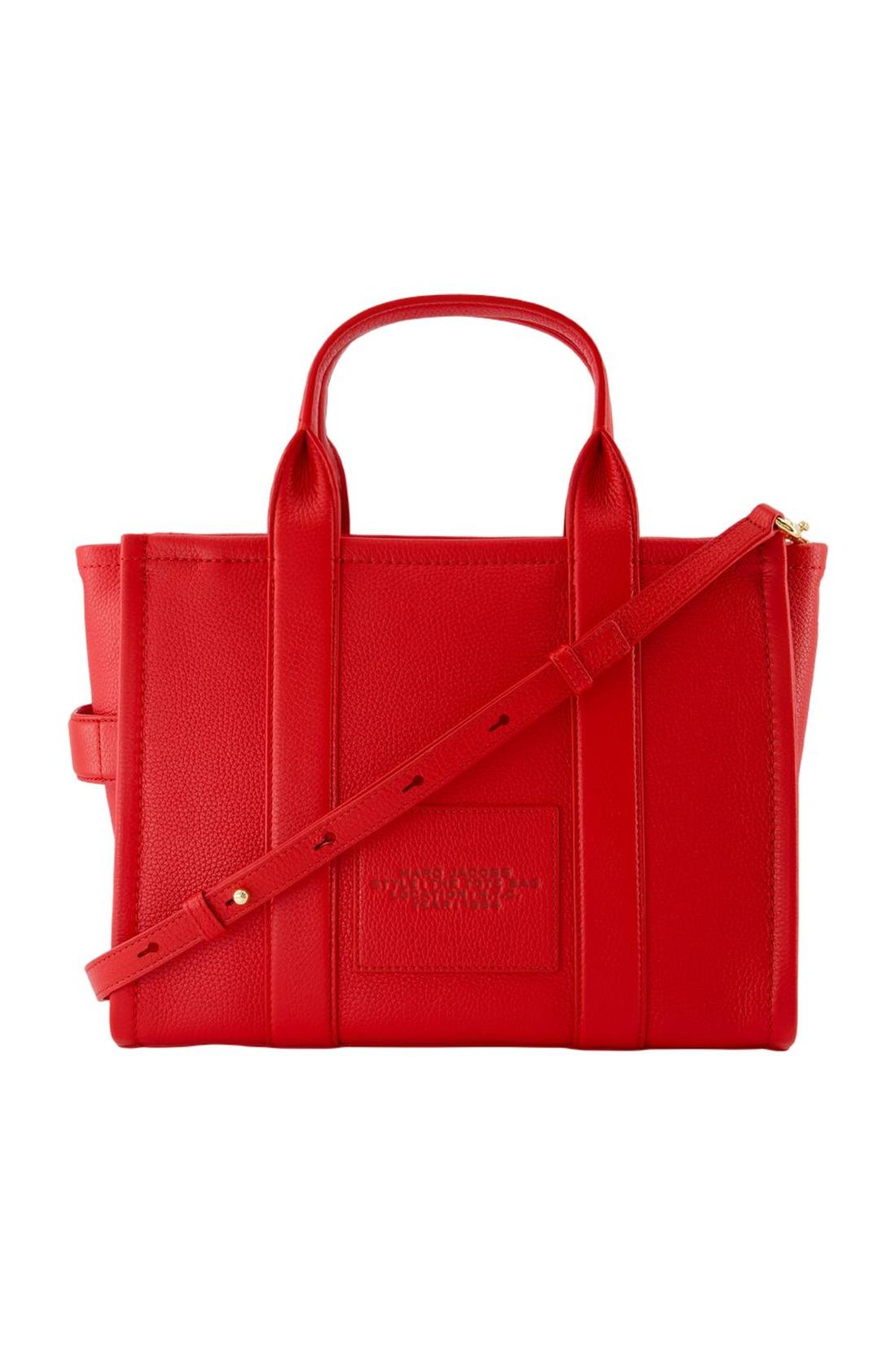 The Medium Tote - Marc Jacobs - Leder - Rot